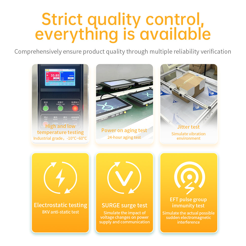 IXHUB H1-10.1 inch Embedded All In One Touch Computer 30W POE