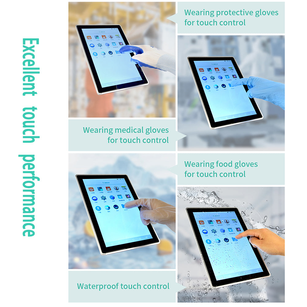 IXHUB 7Inch Embedded HMI Panel IP65 Waterproof Aluminum frame Monitor