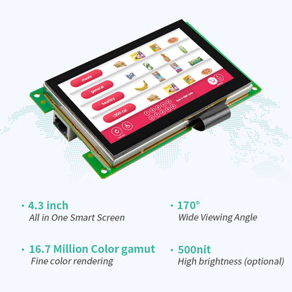 IXHUB Smart All in One Android Linux Embedded System Open Source Motherboard LCD Touch Display Module for 3D Printer Bus Pos